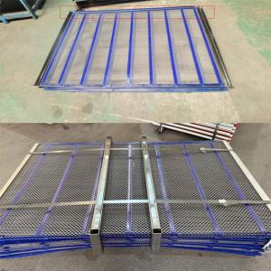 China Crusher self cleaning screen mesh with Wrap Edge ‌Vibrating Screen Mesh‌ in Quarrying and Aggregate Processing on sale