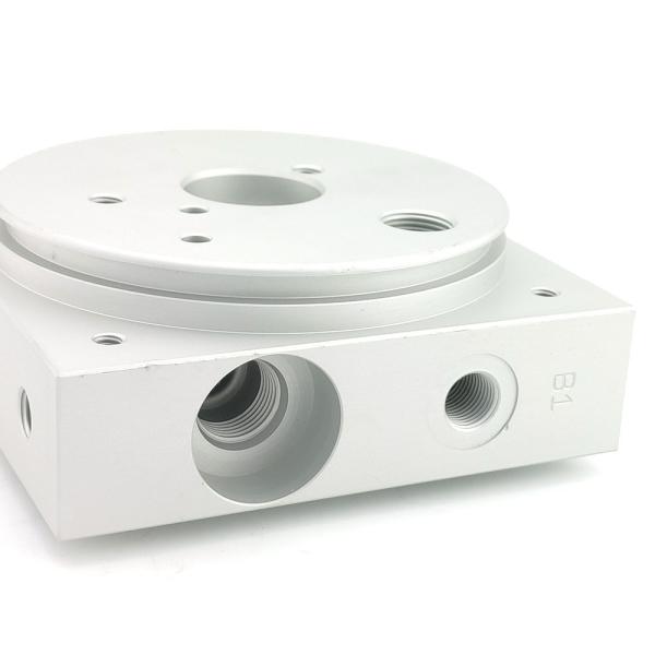 Precision Machining of Customized RoHS Compliant Aluminum Alloy Valve Manifold