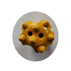 Buy cheap Durable Tungsten Carbide Taper With 7 Button Bit Insert And 4 Holes For Rock Drilling from wholesalers