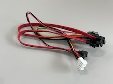 Buy cheap Right Angle SATA Data & Power Cable Connector Harness – PCB Header to Dual Serial ATA Wire Cable Assembly from wholesalers