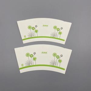 China High grade Paper Cup Fan made from food safe wood pulp paper with flexo printing options and available in various sizes on sale