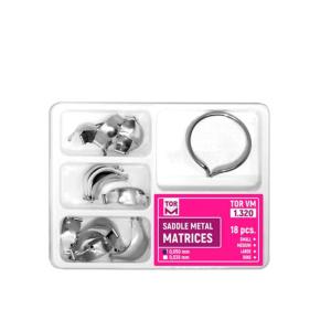 Buy cheap TOR VM 1.301/1.302/1.320 Dental Saddle Flat Matrices 12 pcs Small Medium Large MFDS Approved Manual Power Source from wholesalers