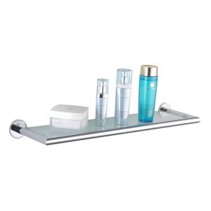Buy cheap Shelf &Glass Shelf  86110,brass,chrome,toughened & frosted glass ,bathroom accessory,sanitary ware product