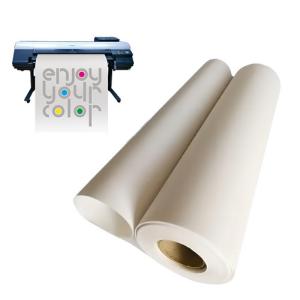 Latex / Eco Solvent Inkjet Poly Cotton Canvas Matte Finish For Large Format