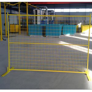 UV Treated Galvanized Temporary Construction Fence Round Square Feet
