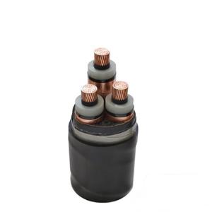 Buy cheap 26/35KV High Voltage Copper Core DC Power Cable with XLPE Insulation and PVC Sheath from wholesalers