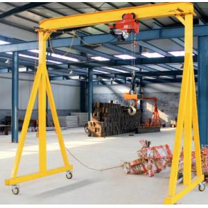 Buy cheap Lightweight 5 Ton Portable Gantry Crane Electric Chain Hoist from wholesalers