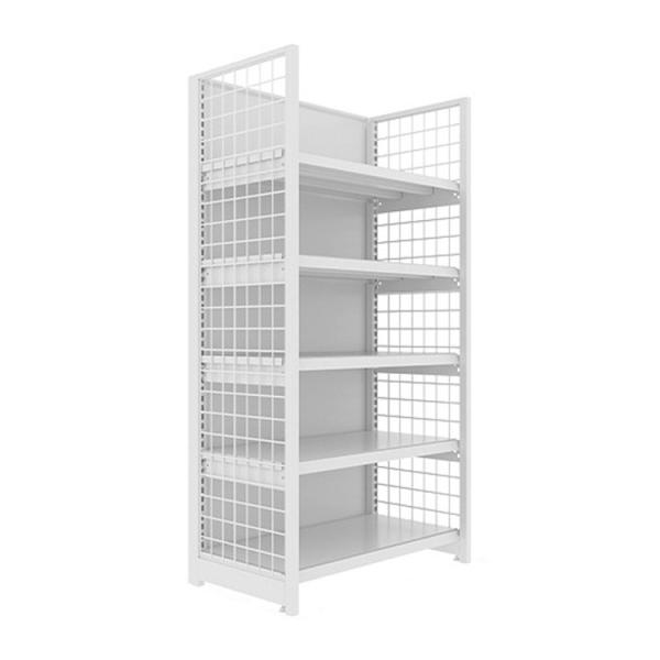 Buy cheap Wire Grid Mesh Adjustable Display Rack Supermarket Wire Mesh Display Candy Shelf from wholesalers