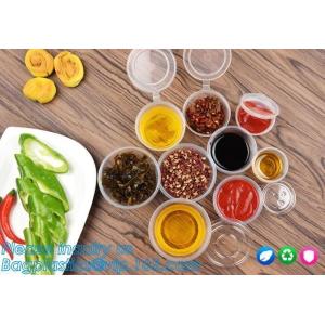 Buy cheap Sauce Pot Chutney Cups Slime Storage Container Box With Lids Kitchen Organizer Drop Ship Baking Jelly Dessert Cup from wholesalers