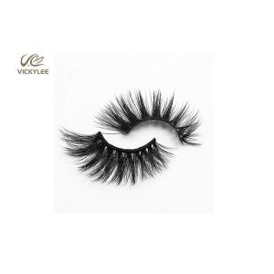 Buy cheap Natural Black Thick 16MM Length Hybrid 3D Lashes from wholesalers