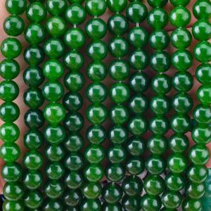 Buy cheap Green Jade Loose Bulk Round  Bead Custom Multi-Size Bead For Jewelry Making from wholesalers