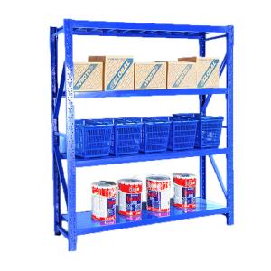Buy cheap Home Use 50cm Width 4 Tier Storage Shelves Polished Paint Surface product