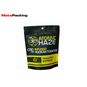 Buy cheap Moisture Proof Zippered Tobacco Pouch , Custom Tobacco Pouch With Hole Handle from wholesalers