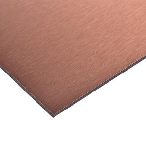 Buy cheap 2440mm Brushed Cladding Composite Panel Impact Resistant from wholesalers