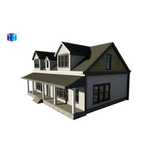 luxury prefab vacation steel structure villa simple villa house elevation