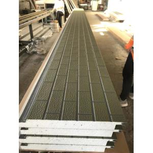 Buy cheap Alu Zinc Decorative Sandwich Panel PU Customized from wholesalers
