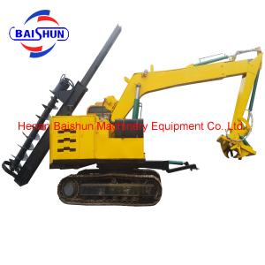 Buy cheap BS-850 Pole Digging Machine Auger Engineering Drilling Machine from wholesalers