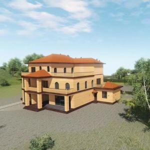 Permanent Construction Prefabricated Luxury Villa Lgs Light Gauge Steel Prefab