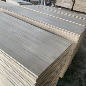Buy cheap Crafting Wood at Home Density 8mm Paulownia Wood Boards with Density 280-300kgs/cbm from wholesalers