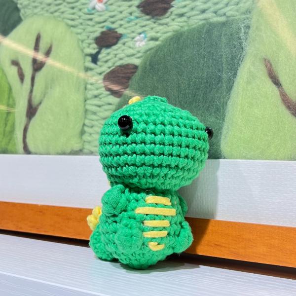 Buy cheap Hand Knitting Fun Cute Dinosaur Milk Cotton Crochet Kit For Beginners from wholesalers