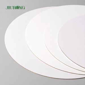 Buy cheap LFGB Disposable Cake Board Round Pad Golden Drum Cake Plates from wholesalers