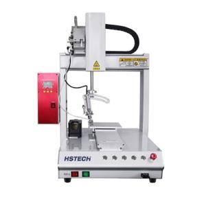 Buy cheap Multi-Directionally Adjusted 4 Axis Automatic Soldering Machine With Rotation from wholesalers