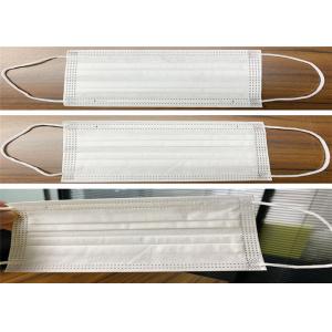 Buy cheap Unique Surface Triple Layer Surgical Mask , Disposable Dust Mask For Easy Use product