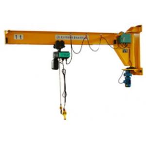 Buy cheap Wall Mounted Jib Cranes Capacity 1 ton with 360-degree Rotation in Yellow ASTM Specification from wholesalers