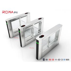 Stainless Steel Turnstile Barrier Gate Swing Retractable Safety Flap Barrier