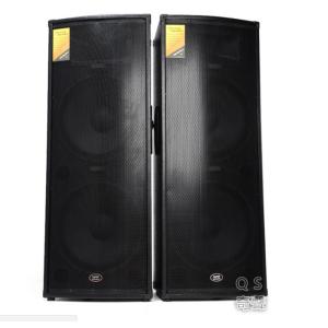 Buy cheap High-power professional stage audio speaker dual 15 inch outdoor speaker square performance full frequency ktv audio pai from wholesalers