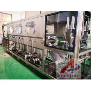 Buy cheap Decapping PLC Bottled Water Packing Machine 20L 5 Gallon SUS304 from wholesalers