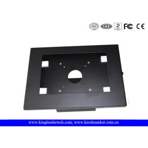 Buy cheap Matt Black Ipad Kiosk Stand Unimpeded Tablet Kiosk Enclosure For Samsung from wholesalers