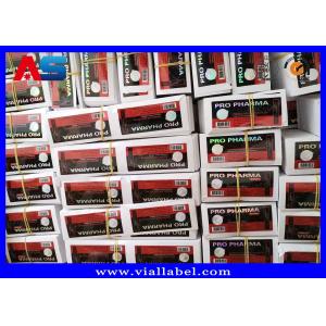 Buy cheap Customized Laser Medication 10ml Vial Labels Rainbow Color from wholesalers