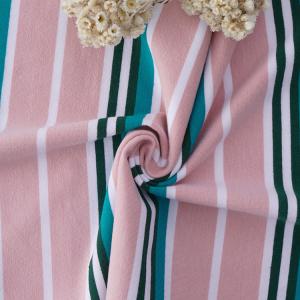 Buy cheap Moisture-Absorbent And Breathable ​And And  Lycra Cotton Striped Cotton Fabric For T-Shirt from wholesalers