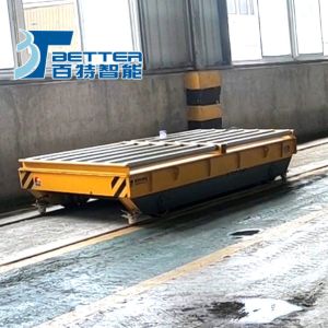50ton Motorized Rail Transfer Table Track Bogie Carrier