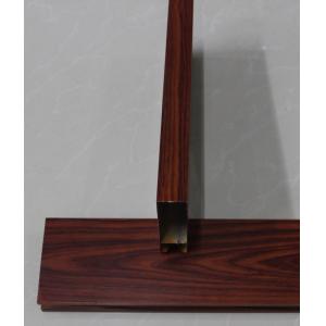 Elegant Good Effect Aluminum Baffle Ceiling / Wood Ceiling Panels