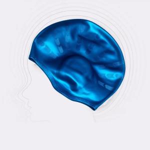 Buy cheap Ladies Swimming Hats Moisture Proof Ear Protection Long Hair Swimming Cap No Odor from wholesalers