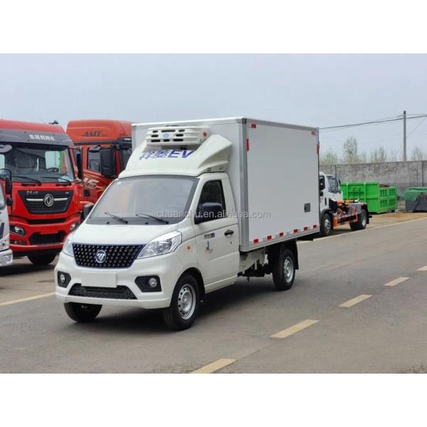 4.2 Meter FOTON Electric Refrigerated Box Truck Meat Transport Vehicle Customized