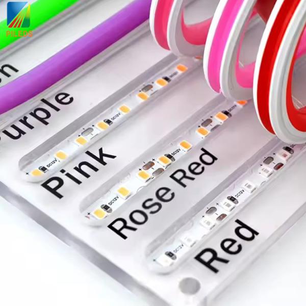 24W Waterproof Silicone Flex LED Neon Light Strip for 6mm Generation Separately Split Neon Tubes