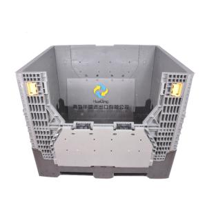 Buy cheap Large foldable collapsible plastic virgin HDPE industry pallet box from wholesalers