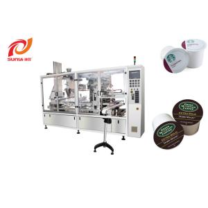 Buy cheap Electric Pneumatic SKP-2 6000pcs/H K Cup Coffee Pods Filling Sealing Packing Machine from wholesalers