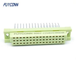 China 15mm 48Pin DIN41612 Connector 3Rows Straight PCB Female 348 DIN 41612 Connector on sale