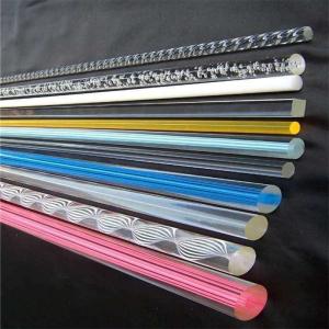 Buy cheap Lightweight Acrylic Round Bar Stock Transparent Acrylic Rod Customization from wholesalers