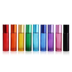 Buy cheap Refillable Perfume Rollerball 5ml 7ml 8ml 10ml Frosted Glass Bottle‌ from wholesalers
