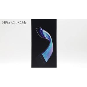 Buy cheap ATX 24-pin Male to 24-pin Female Adapter Power Supply Extension Cable Bright Extension Cord Transparent Blue Plastic Shell from wholesalers