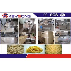 Buy cheap Large Capacity Potato Chips Making Machine Processing Equipment High Performance from wholesalers