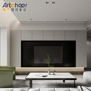 Buy cheap Specific TV Stand Wall Mounted Design in Modern Grey Finish with E0 Material Grade from wholesalers