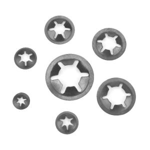 Buy cheap Metal Starlock Clamping Washer with 65Mn Material and Internal Tooth Structure product