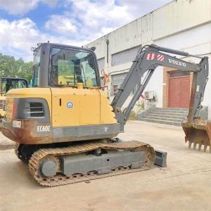 Buy cheap Volvo EC60 Crawler Chain Excavator 6 Ton Slightly Used with Original Pump and Health from wholesalers