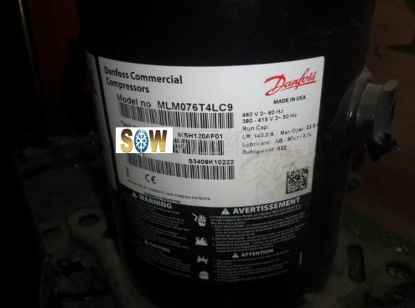 Buy cheap Commercial Scroll refrigeration compressors MLM076T4LC9 R22 USA made Medium temperature compressor from wholesalers